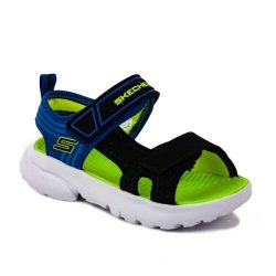 SKECHERS FIÚ SZANDÁL 35,5 KÉK-FEKETE