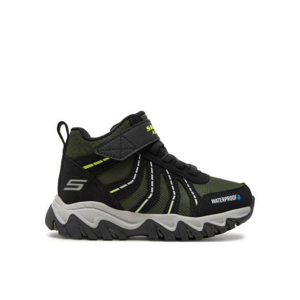 SKECHERS FIÚ VÍZÁLLÓ CIPŐ 32 ZÖLD