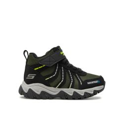 SKECHERS FIÚ VÍZÁLLÓ CIPŐ 35 ZŐLD