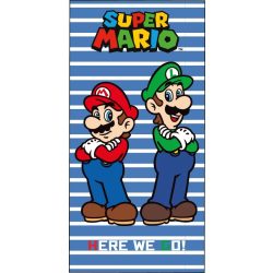 SUPER MARIO STRAND LEPEDŐ 70*140CM